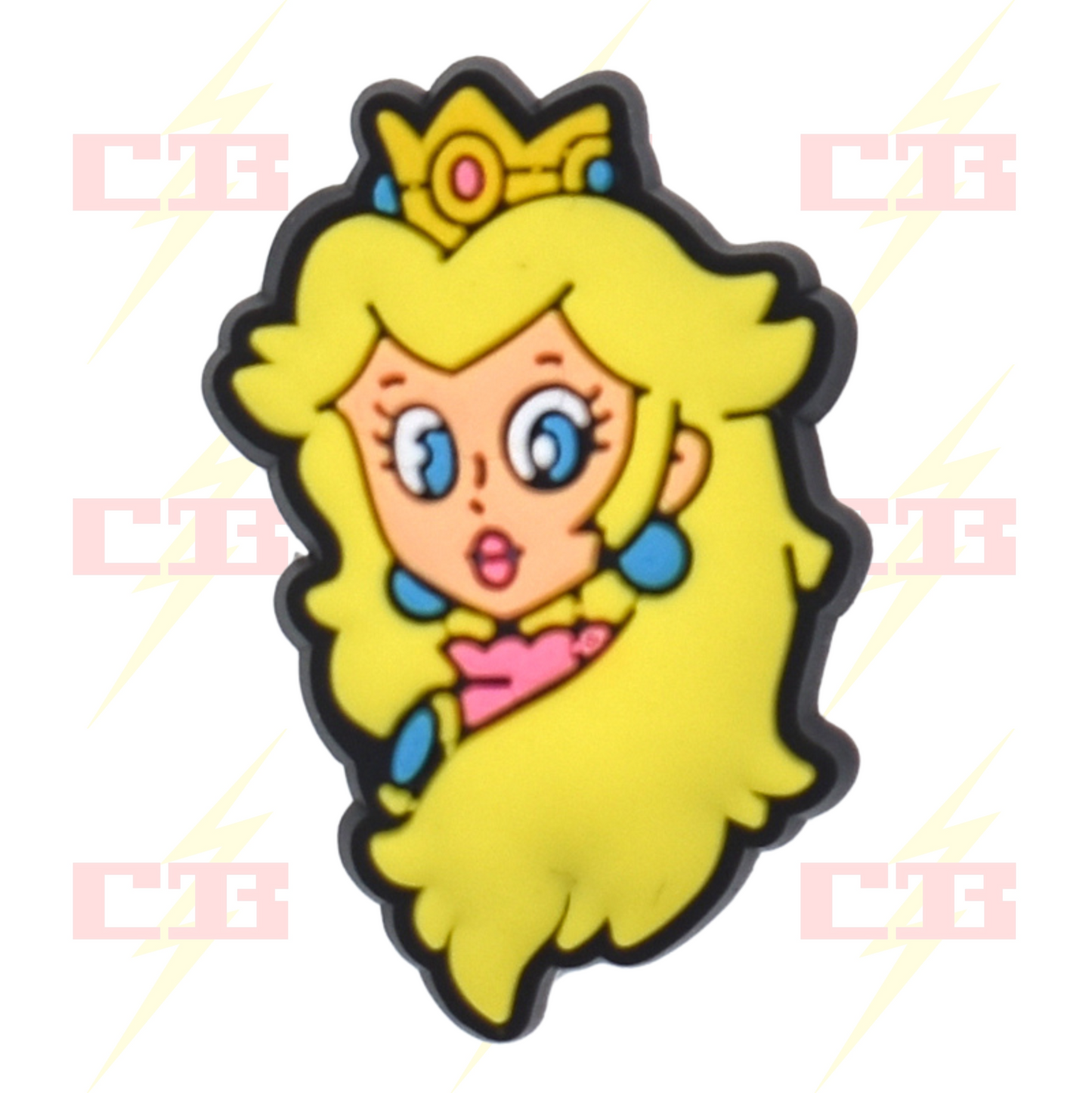 Princess Peach Face Charm