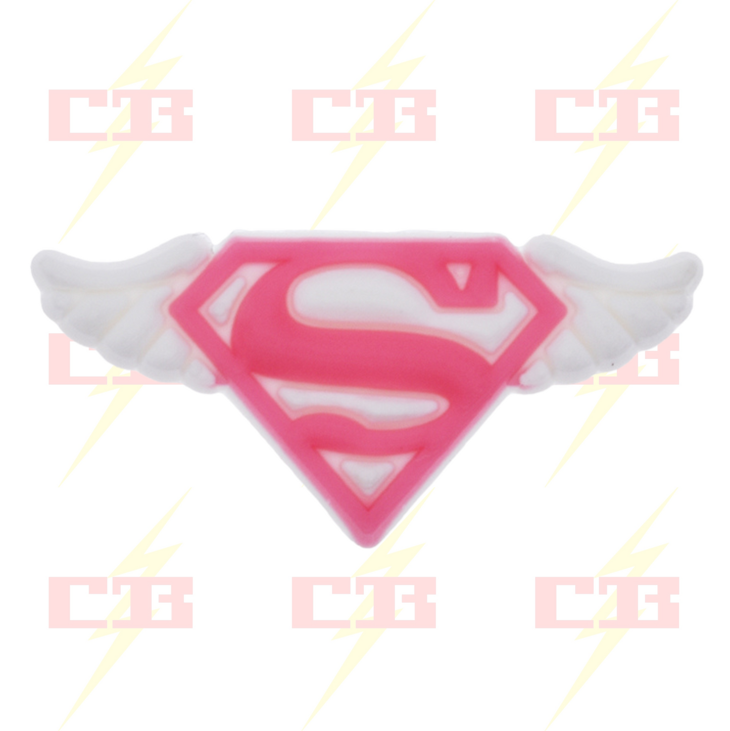 Super Girl Logo Charm