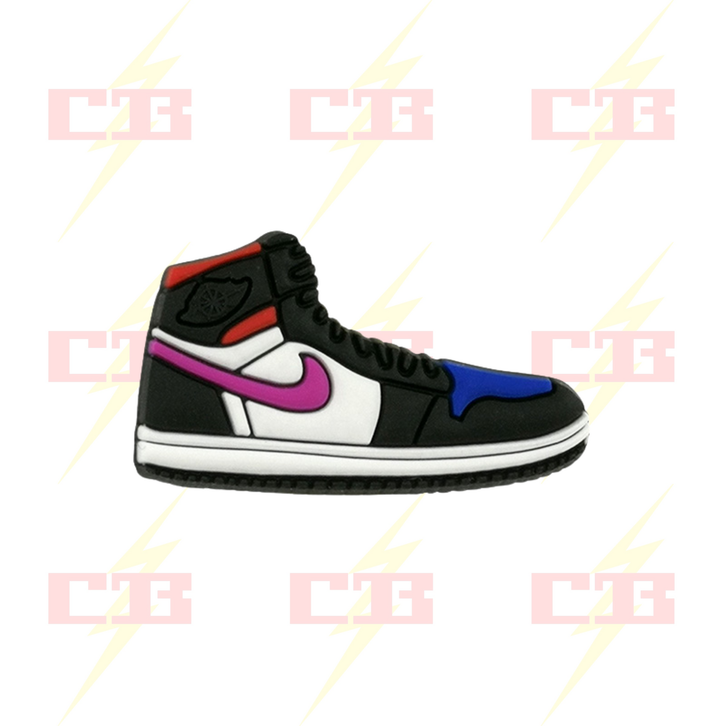 Multicolour Shoe Charm