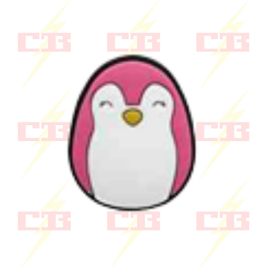 Pink Penguin Plush Charm