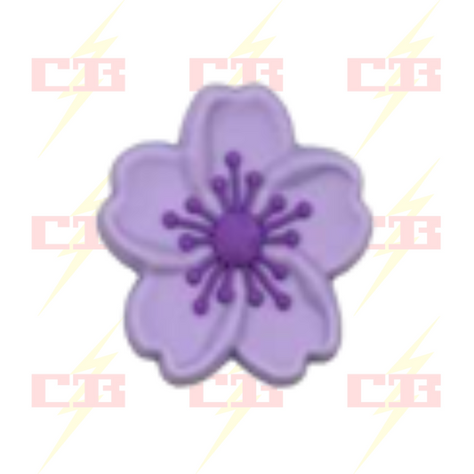 Purple Flower Charm