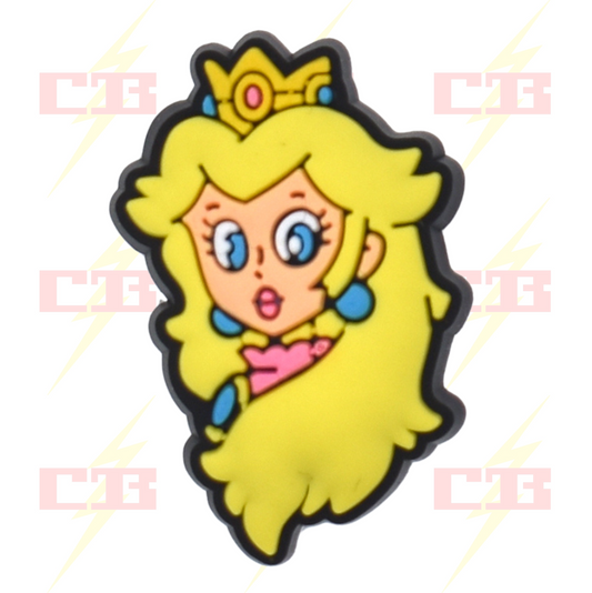 Princess Peach Face Charm