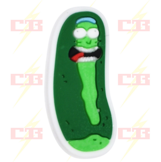 Happy Pickle Rick Charm