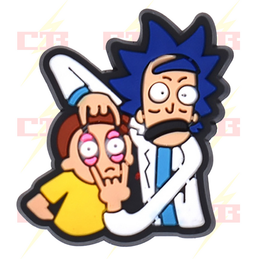 Open Your Eyes Morty Charm