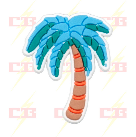 Blue Palm Tree Charm