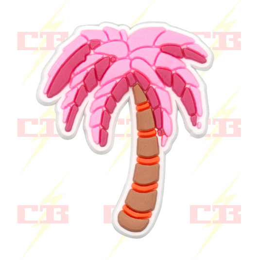 Pink Palm Tree Charm