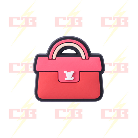 Pink LV Bag Charm